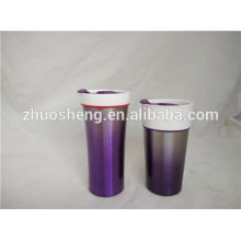 nouveaux produits de Chine pour vendre double paroi en céramique tasse à café, tasse en céramique promotion